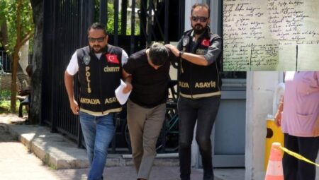 Antalya’da boşandığı bayanı vahşice öldürmüştü… Cinayet notları ortaya çıktı